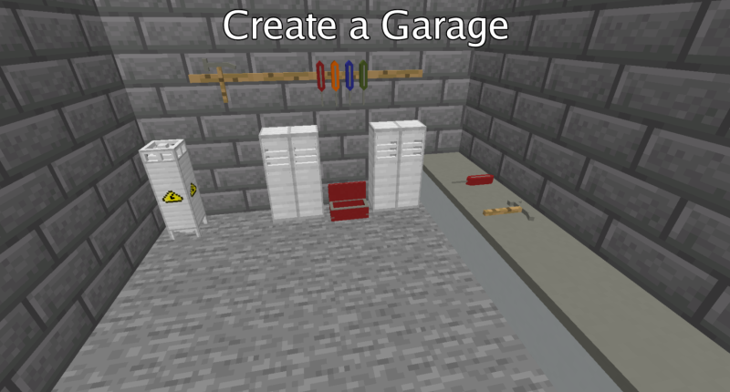 Adds lots of garage decoration